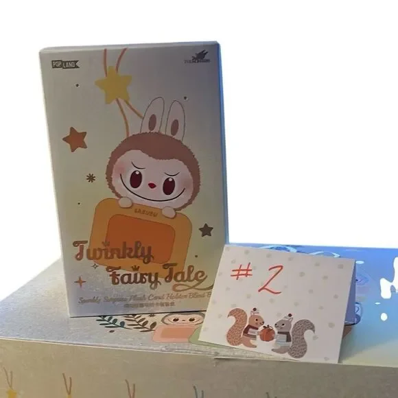 Labubu Twinkly Fairy Tale Plush Card Holder Blind Box - Picture 1 of 6